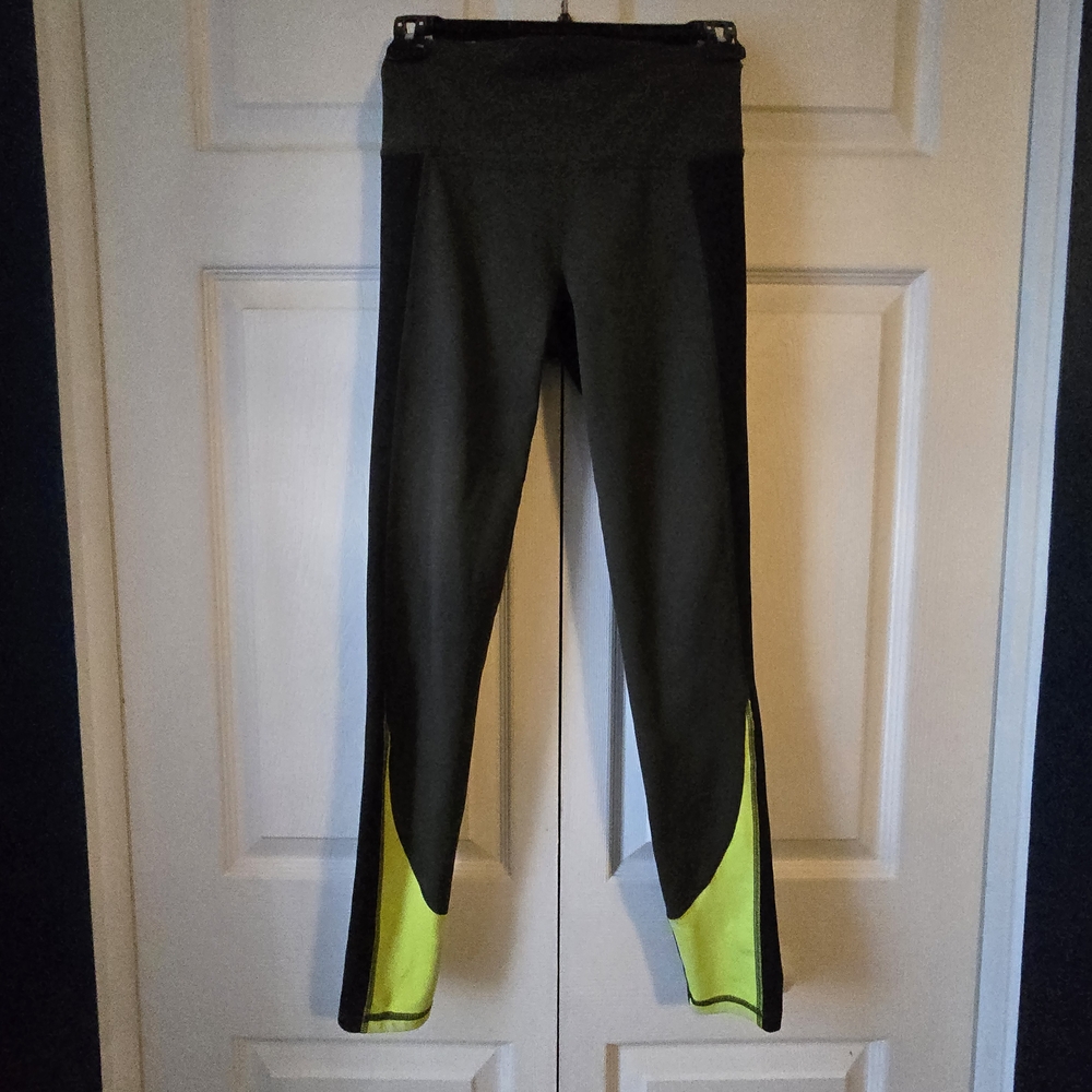 Under Armour Black and Gray Leggings